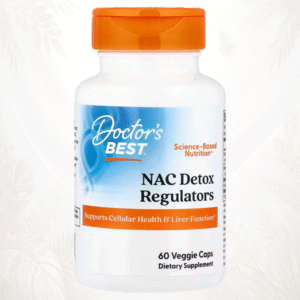 110 Doctor’s Best | NAC Detox Regulators | Soporte para la Salud Celular y la Función Hepática