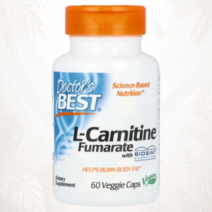 119 Doctor’s Best | L-Carnitina Fumarato 500 mg con BioSint® | Energía Mitocondrial y Recuperación 60 cápsulas