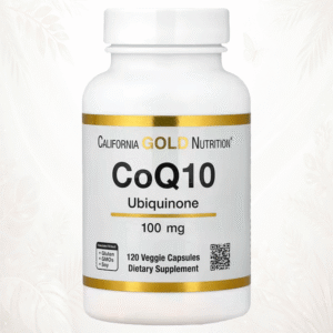 122 California Gold Nutrition | CoQ10 (Ubiquinona) Verificada por la Farmacopea de EE. UU. (USP) 100 mg, 120 cápsulas