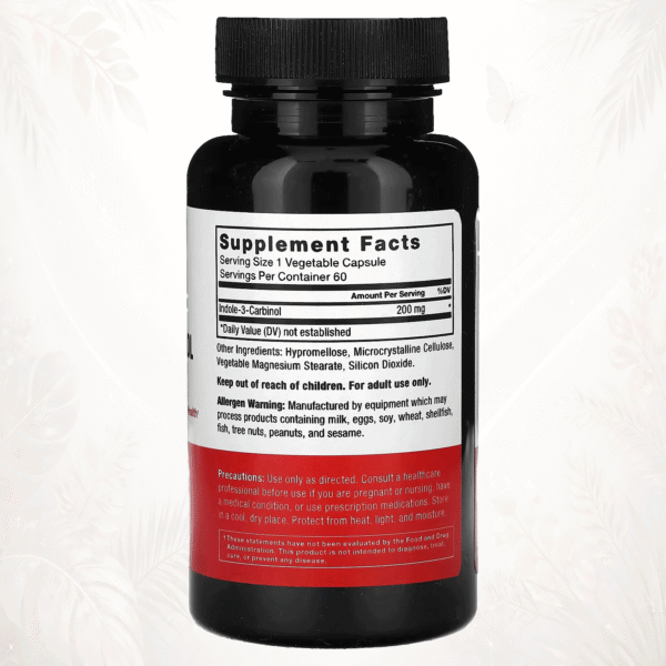 Force Factor | Indol-3-Carbinol 200 mg | Soporte para la Salud Celular y Procesos de Detoxificación 60 cápsulas