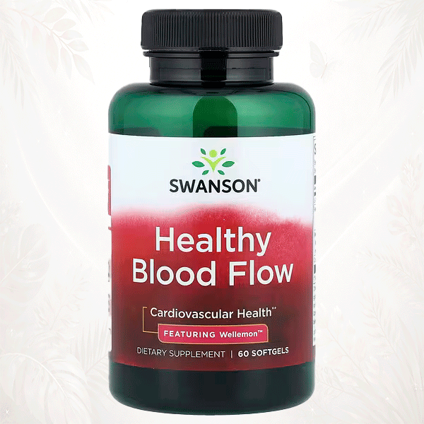 Swanson | Flujo Sanguíneo Saludable con Wellemon™ | Circulación Óptima + Soporte Cardiovascular Avanzado 60 cápsulas