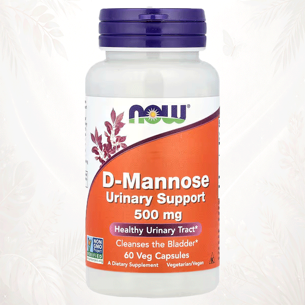 NOW Foods | D-Manosa 500 mg | Soporte Nutricional para la Salud del Tracto Urinario