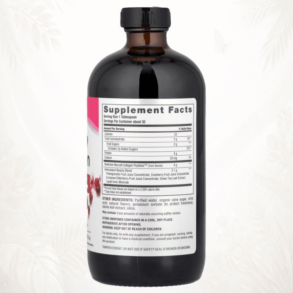 NeoCell® | Colágeno Líquido BioActive™ con Granada | Belleza Antioxidante de Alta Absorción 473 ml