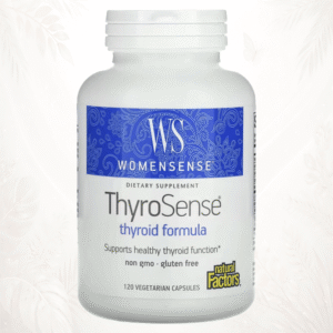 ThyroSense® Mujer | Activación Tiroidea Inteligente & Equilibrio Metabólico Femenino | WomenSense® by Natural Factors