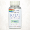 45 Solaray | Total Cleanse™ Liver Detox Avanzado | Limpieza Profunda Hepática y Desintoxicación Celular 60 cápsulas