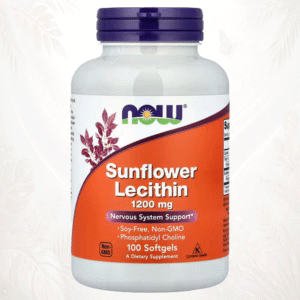 NOW Foods | Lecitina de Girasol 1200 mg | Soporte para el Sistema Nervioso y la Salud Celular
