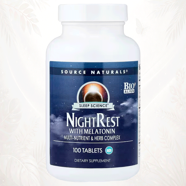 NightRest™ Sueño Profundo & Recuperación Nocturna | Complejo Neuro-Relajante con Melatonina y Bio Align®