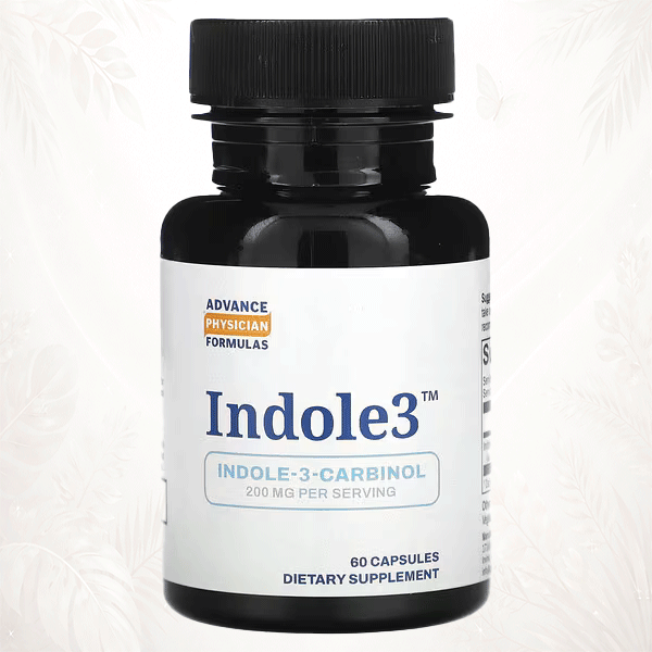 Advance Physician Formulas Indol-3-Carbinol 200 mg | Soporte Celular y Metabólico | Fórmula Vegetal Concentrada 60 cápsulas