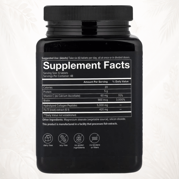 Youtheory Men® | Colágeno Masculino Avanzado 5000 mg | Fuerza, Estructura y Vitalidad Diaria 290 comprimidos