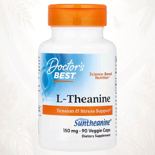 77 Doctor’s Best | L-Teanina 150 mg con Suntheanine® | Relajación Mental y Enfoque Equilibrado 90 cápsulas