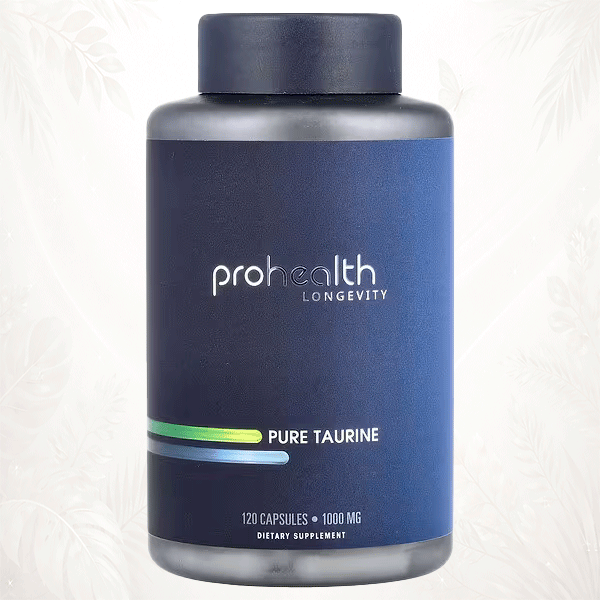 8 ProHealth Longevity | Taurina Pura | Soporte Celular, Cognitivo y Cardiovascular 120 cápsulas