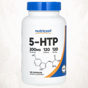 Nutricost | 5-HTP 200 mg | Soporte para el Bienestar Mental, Emocional y el Sueño 120 cápsulas