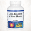Natural Factors® Salud Pulmonar, Bronquial y Sinusal – 90 Comprimidos