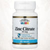 21st Century® Citrato de Zinc 50 mg – 60 Comprimidos