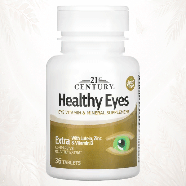 21st Century® Ojos Saludables Extra | Soporte Antioxidante Ocular – 36 Comprimidos