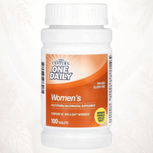 21st Century® Multivitamínico Diario para Mujeres | Energía y Nutrición Esencial – 100 Comprimidos