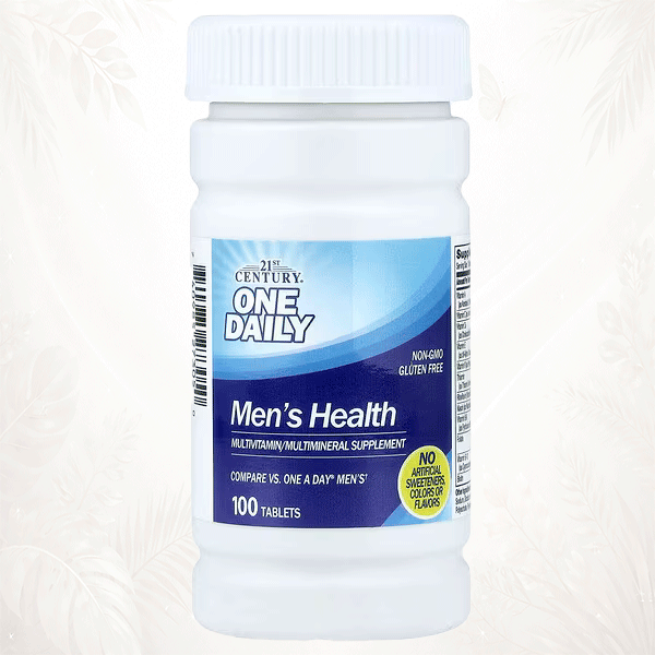21st Century® One Daily para Hombres | Nutrición Esencial Diaria – 100 Tabletas