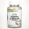 Solaray® Multivitamínico Infantil Masticable | Nutrición Esencial para el Desarrollo – 60 Comprimidos