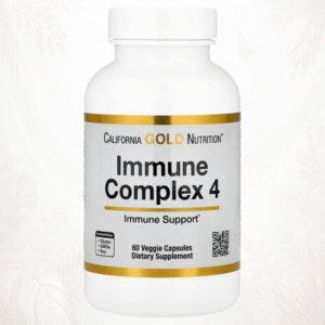 1 California Gold Nutrition® Immunity 4 | Soporte Diario del Sistema Inmunitario – 60 Cápsulas Vegetales