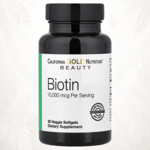 1 California Gold Nutrition® Biotina 10,000 mcg | Fuerza, energía y belleza desde el interior