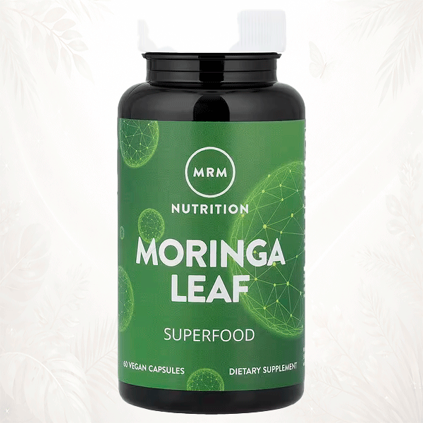 1 MRM Nutrition Moringa Orgánica – Superalimento Verde (60 cápsulas veganas)