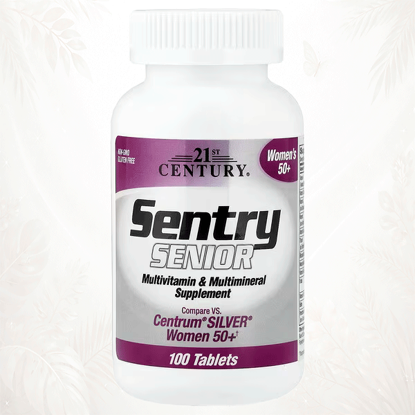 21st Century® Sentry Senior Apoyo Integral para Mujeres 50+ – 100 Comprimidos