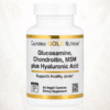 California Gold Nutrition® Glucosamina, Condroitina y MSM para Salud Articular con Ácido Hialurónico – 60 Cápsulas Vegetales