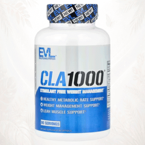 EVLution Nutrition® CLA1000 para Control del Peso y Músculo Magro – 90 Cápsulas Blandas