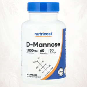 Nutricost® D-Manosa – Apoyo al Bienestar Urinario | 60 Cápsulas (500 mg)