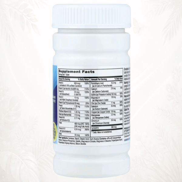 21st Century® One Daily para Hombres | Nutrición Esencial Diaria – 100 Tabletas