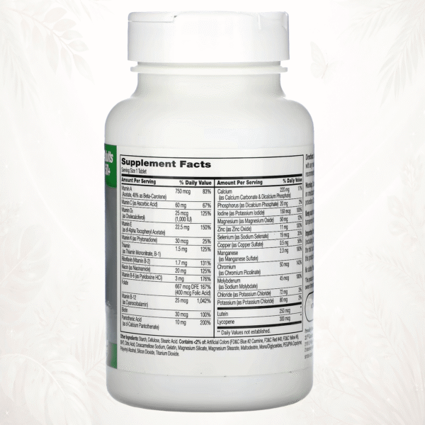 2 21st Century® Sentry Senior | Multivitamínico Completo para Adultos 50+ 125 Comprimidos